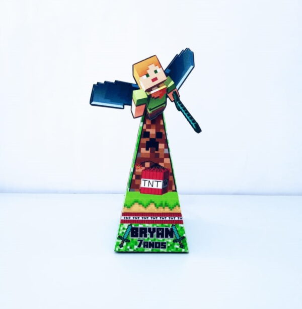 Arquivo Silhouette - Kit Festa Minecraft - Image 3