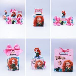 Arquivo Silhouette - Kit Festa Princesa Valente Disney