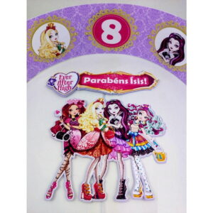 Arquivo Silhouette Topo De Bolo Princesas Ever After High