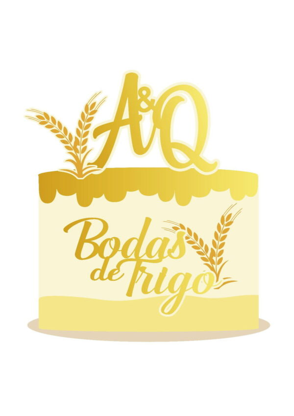 Arquivo topo de bolo bodas de trigo