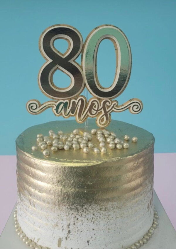 Arquivo Topo de Bolo 80 anos