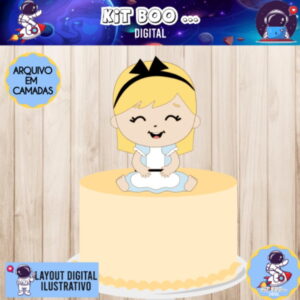 Arquivo Topo De Bolo - Alice Cute