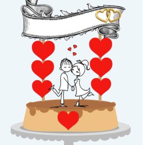 Arquivo Topo de Bolo - Aniversário de Casamento