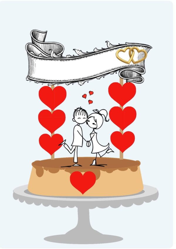 Arquivo Topo de Bolo - Aniversário de Casamento