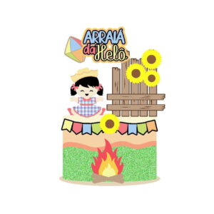 Arquivo topo de bolo arraiá 25