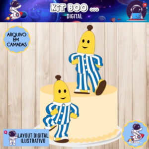 Arquivo Topo de Bolo - Bananas de Pijama