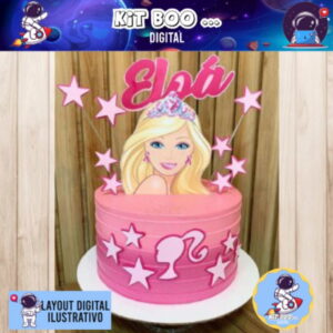 Arquivo Topo de Bolo - Barbie
