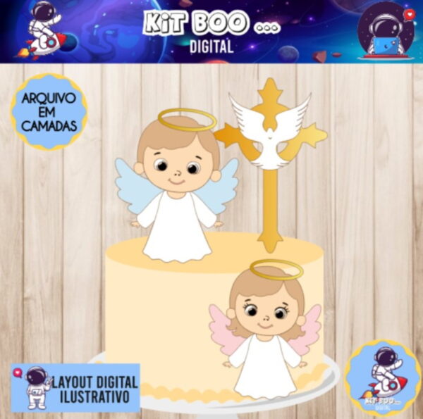 Arquivo Topo de Bolo - Batizado