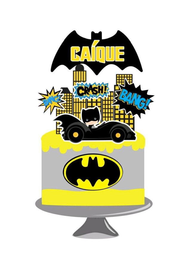 Arquivo topo de bolo batman