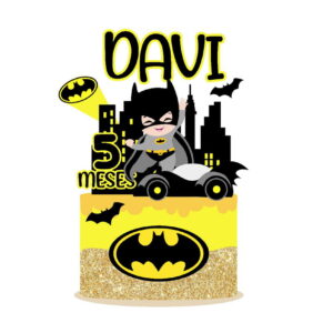 Arquivo topo de bolo batman carro 3d
