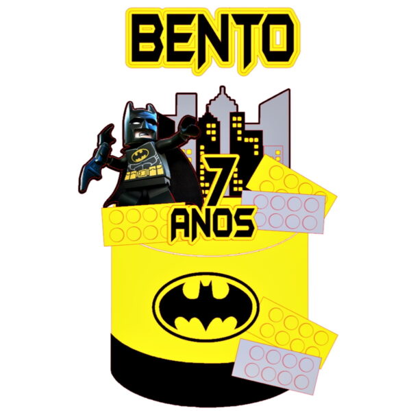Arquivo de Corte - Topo de Bolo Batman Lego