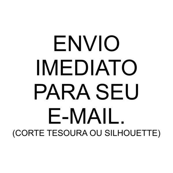 Arquivo Topo de Bolo Bebê Corte Silhouette ou Tesoura - Image 2
