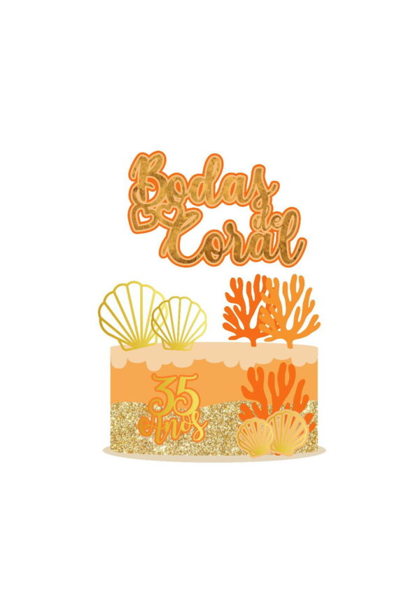 Arquivo topo de bolo bodas de coral