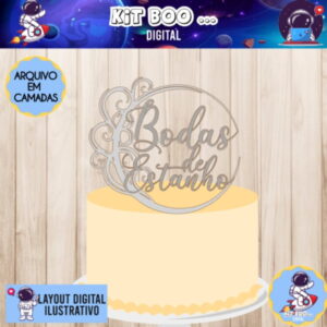 Arquivo Topo De Bolo - Bodas De Estanho