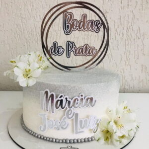 Arquivo Topo De Bolo - Bodas De Prata