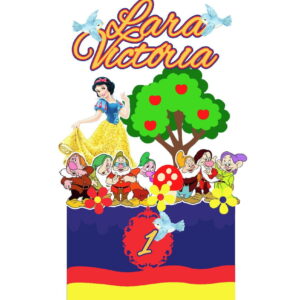 Arquivo topo de bolo branca de neve 2