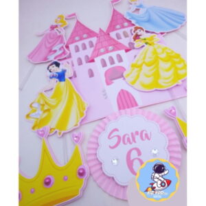 Arquivo Topo de Bolo - Princesas Castelo