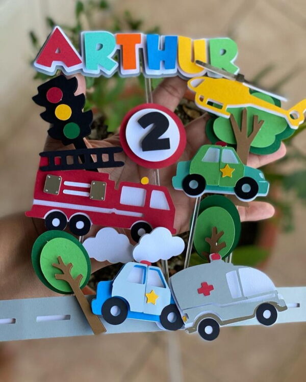 Arquivo Topo de Bolo - Carros