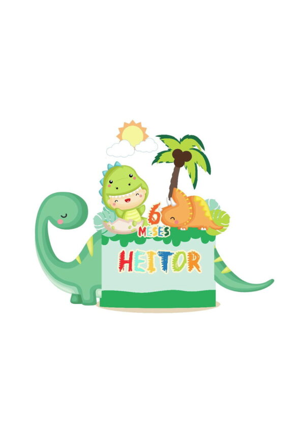 Arquivo topo de bolo dino cute bolo dinossauro