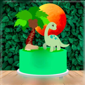 Arquivo Topo de Bolo Dinossauro #11271