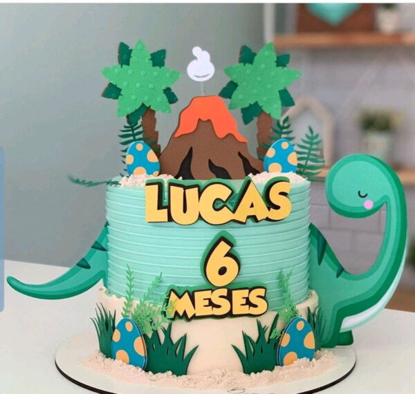 ARQUIVO TOPO DE BOLO DINOSSAURO BABY #11263