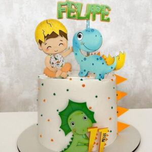 Arquivo Topo de Bolo - Dinossauro Baby