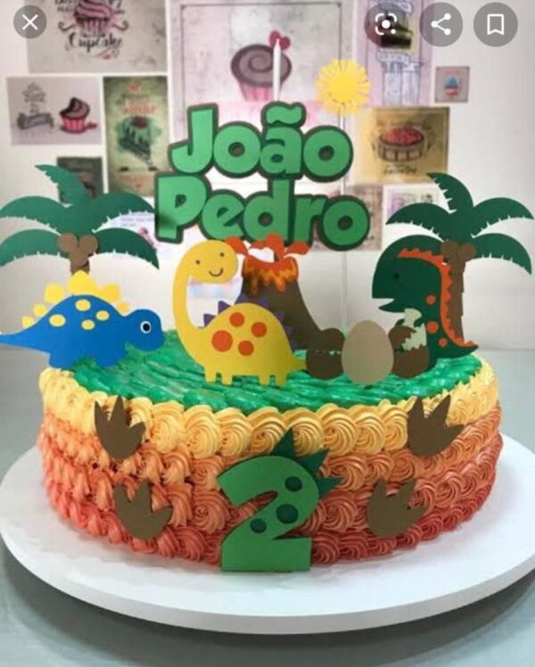 Arquivo Topo de Bolo - Dinossauros