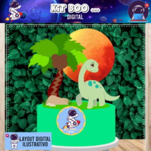 Arquivo Topo de Bolo - Dinossauros
