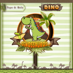 Arquivo Topo de Bolo - Dinossauros