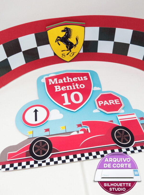 Arquivo Topo de Bolo - Ferrari