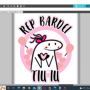 Arquivo Topo De Bolo Flork Menina