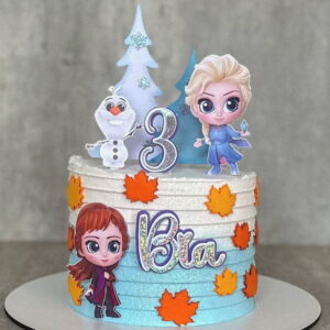 Arquivo Topo de Bolo - Frozen Cute