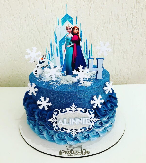 Arquivo Topo De Bolo - Frozen