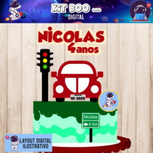 Arquivo Topo de Bolo - Fusca