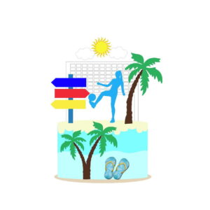 Arquivo Topo de Bolo Futevolei 1
