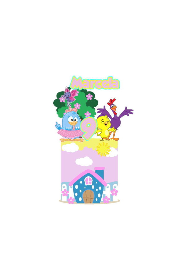 Arquivo Topo de Bolo Galinha Pintadinha 11