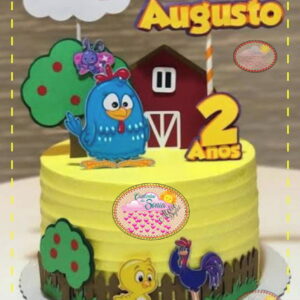 Arquivo Topo de Bolo GALINHA PINTADINHA - 1411 studio