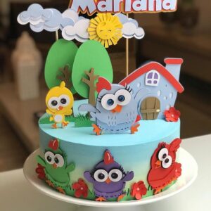 Arquivo Topo de Bolo - Galinha Pintadinha Mini