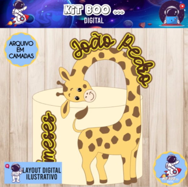 Arquivo Topo de Bolo - Girafa