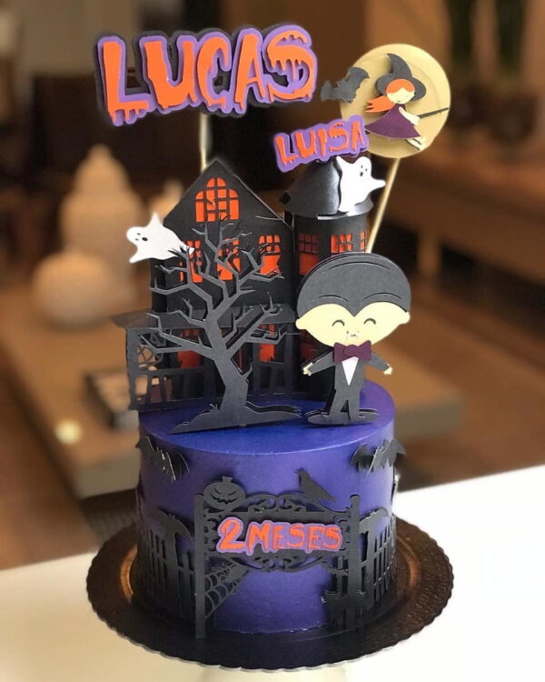 Arquivo Topo de Bolo - Halloween