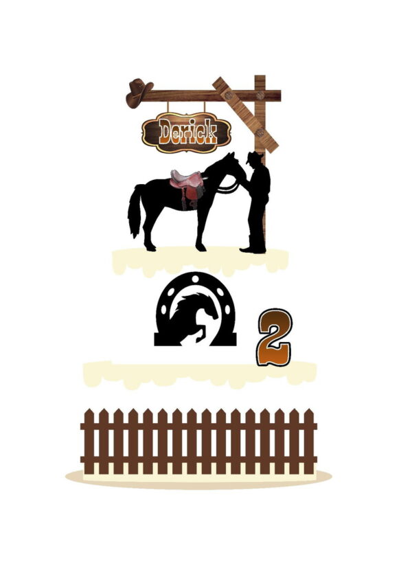 Arquivo topo de bolo haras cavalgada