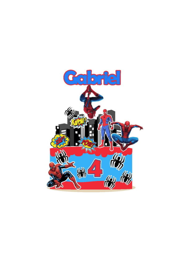Arquivo Topo de Bolo Homem Aranha 13