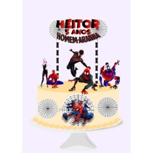 ARQUIVO TOPO DE BOLO HOMEM ARANHA #15078