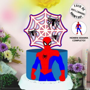 ARQUIVO TOPO DE BOLO HOMEM ARANHA #15079