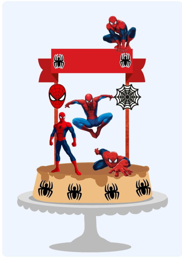 ARQUIVO TOPO DE BOLO HOMEM ARANHA #15081