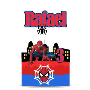 Arquivo Topo de Bolo Homem Aranha 8