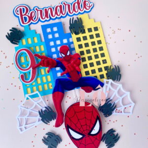 Arquivo Topo de Bolo Homem Aranha