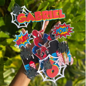 Arquivo Topo de Bolo Homem Aranha