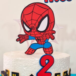 Arquivo Topo de Bolo - Homem Aranha Cute