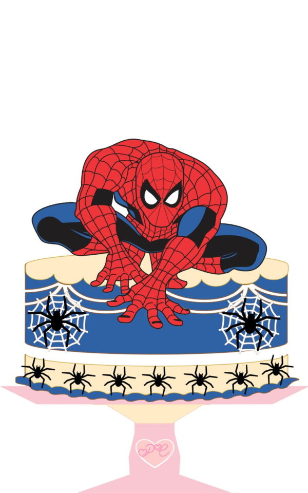 Arquivo Topo de Bolo - Homem Aranha
